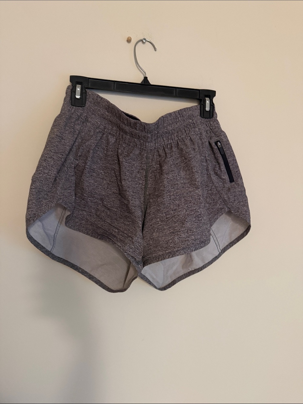 lululemon Hotty Hot Shorts Heather Charcoal